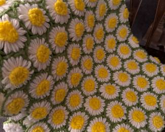 Daisy afghan