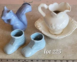 Pottery planters and vases