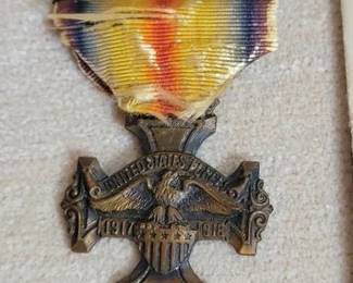 World War 1 service medal