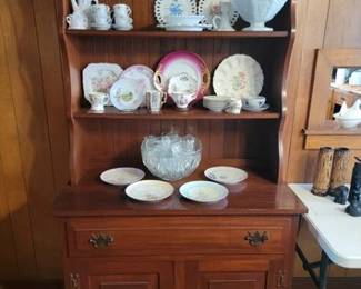 Walnut hutch