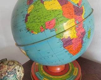 Vintage globe