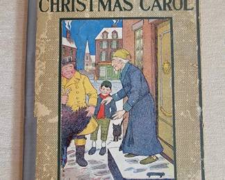 Vintage copy of Dickens' "A Christmas Carol"