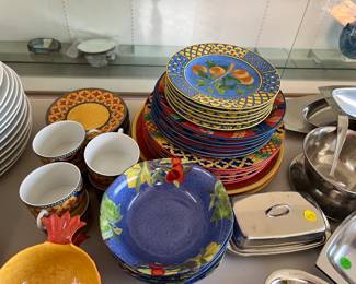 Set of Laure Japy Paris Limoges French Porcelain Dinnerware,