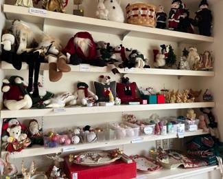 Christmas Decorations including items by Fritz and Floyd and Woof and Poof