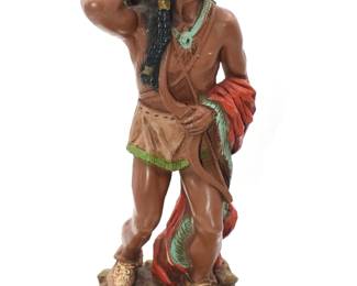 Native American Indian Warrior statue