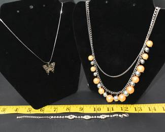 lot of 3 pieces of misc jewelry