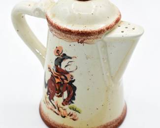 Paris & Beebee Cowboys stoneware shaker