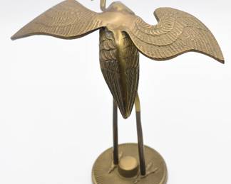 Leonard solid brass collection bird statue