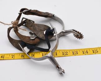 vintage Western spurs