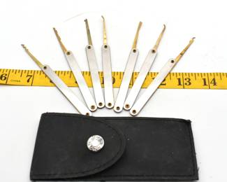 pouch of locksmith tools