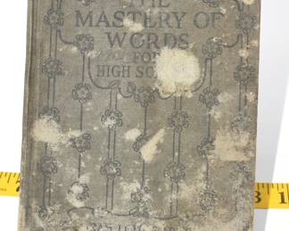 The Mastery of Words for High Schools