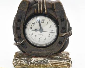 horse shoe clock