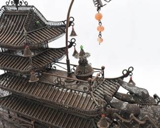 metal wire dragon boat