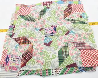 Lot of 6 Crazy Quilt squares