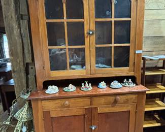 Custom Made Cherry China Hutch