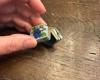 S15 - $10. Hinged Trinket Box.