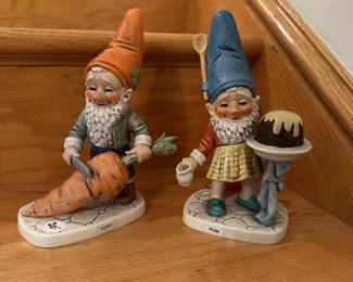 D101 - $20 Each. Goebel Co-Boy Gnomes. "Robby" & "Plum"