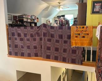 D149 - $150. Large Woven Rug. Needs Cleaned.