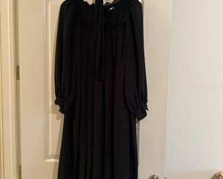 D3 - $45. Vintage Neiman-Marcus Sheer Dress. Vintage size 16. Style 433