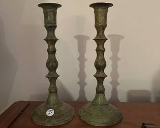 D73 - $20 Pair of Candlesticks.