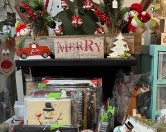Christmas pictures, ornaments
