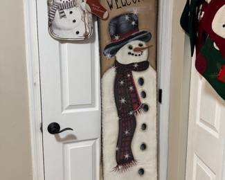 Snowman door hangers
