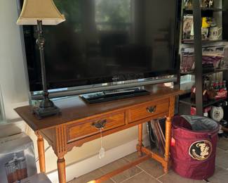 Sofa table
55 inch tv