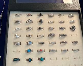 More Sterling Rings