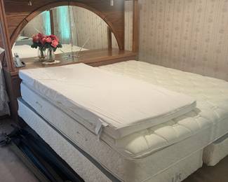 King size bed, twin size mattress to prevent bed sores