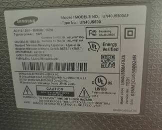 Samsung television info