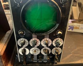 Vintage DeVry technical Institute Oscilloscope Test Equipment