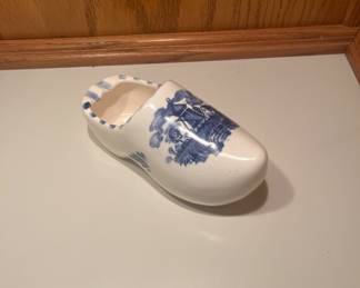 Delft blue Holland decorative shoe
