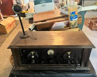 Vintage radio brought to US from Germany in the 1950s!