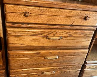 Wood dresser