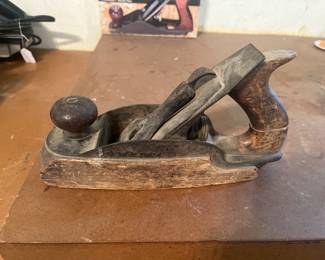 Antique wooden wood plane