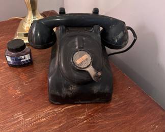 One of many vintage telephones