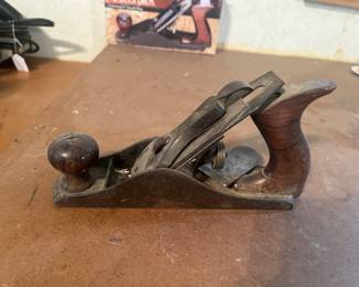 Vintage metal wood plane