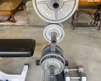 Nice barbell set