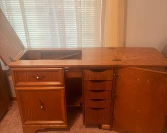 Large sewing cabinet