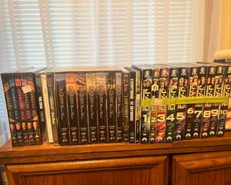 Selection of DVD collections