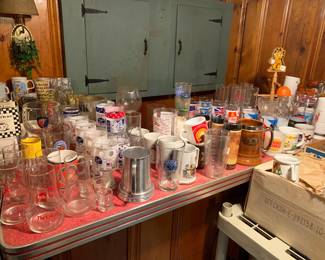 Vintage Drinking Glass Collection