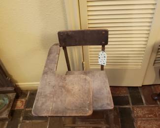 ANTIQUE SCHOOL DESK