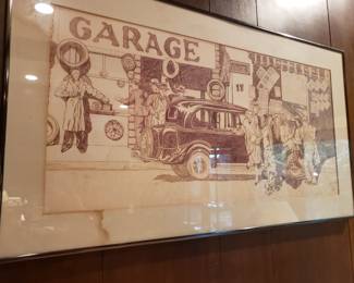 PEN AND INK DRAWING BY KIRBY POTTS