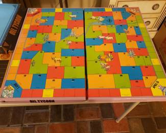 OIL TYCOON, A GAME INVENTED BY THE FATHER, RON POTTS