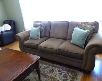 Neutral sofa
