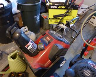 Pressure washer, snow blower