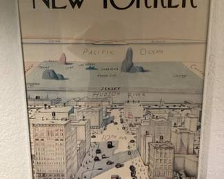 Vintage The New Yorker Poster.