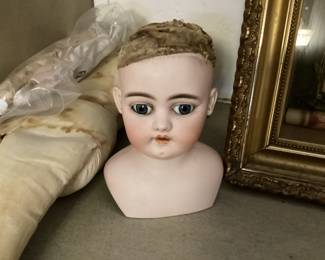 Antique doll head