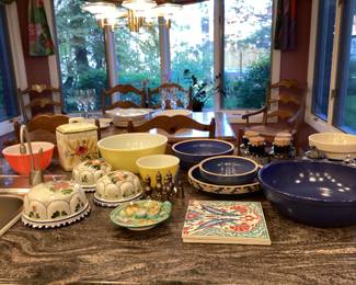 Kitchen item Molds - Pyrex - Stoneware bowls