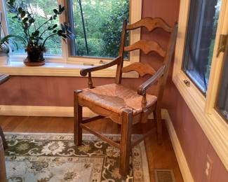 1 of 6 broom seat chairs